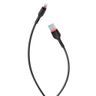 XO kabel NB-P171 USB - Lightning 1,0 m 2,4A czarny na NearMe.pl