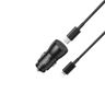 XO ładowarka samochodowa CC57 PD 25W 1x USB-C czarna + kabel USB-C - Lightning na NearMe.pl