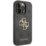 Guess PU 4G Metal Logo Case for iPhone 15 Pro Grey na NearMe.pl