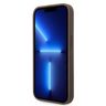 Guess PU 4G Metal Logo Case for iPhone 15 Pro Brown na NearMe.pl