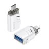 XO adapter NB256C OTG USB - microUSB biały na NearMe.pl