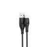 XO kabel NB238 USB - Lightning 1,0 m 2,4A czarny na NearMe.pl