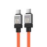 Baseus kabel CoolPlay USB-C - USB-C 1m 100W pomarańczowy na NearMe.pl