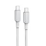 XO kabel NB-Q250B PD USB-C - USB-C 1,0m 60W biały na NearMe.pl