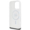 Karl Lagerfeld IML Karl Head Metal Frame MagSafe Case for iPhone 16 Pro Transparent na NearMe.pl