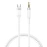 XO kabel audio NB-R279B USB-C - jack 3,5mm 1,0m biały na NearMe.pl